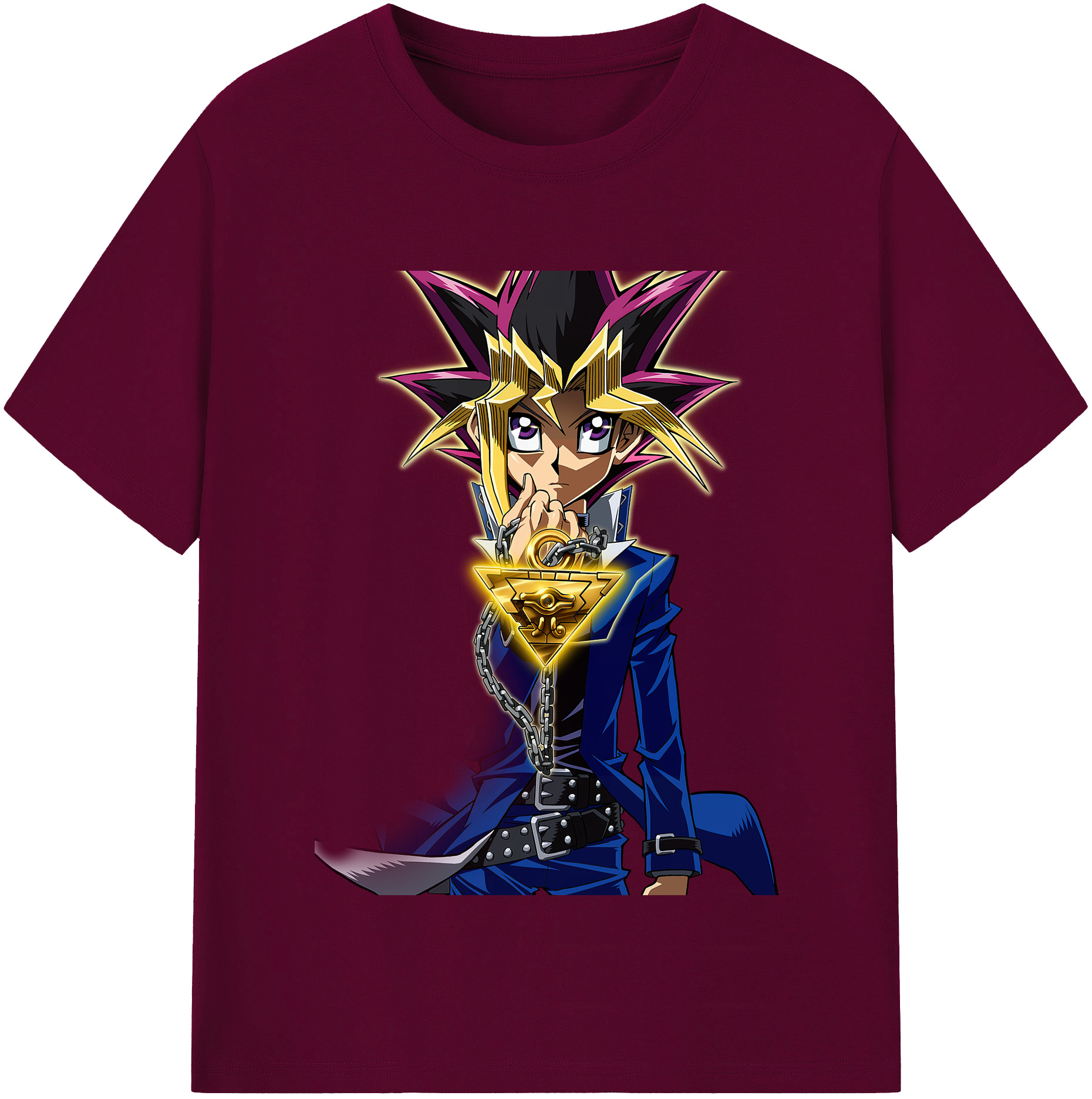 （画像用） 遊☆戯☆王 Yu-Gi-Oh! レディースカジュアルプリントTシャツ（綿100％）